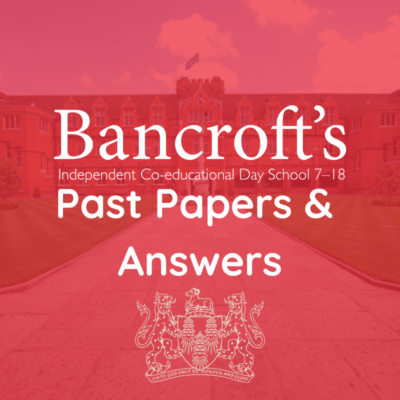 Bancroft independent school entrance exams