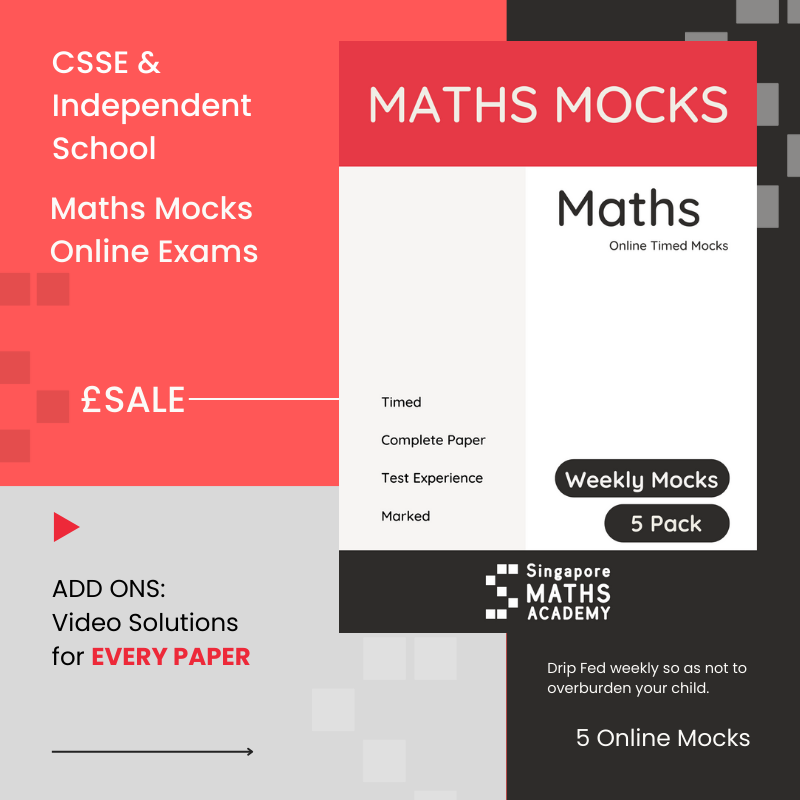11 Plus Maths Mocks online