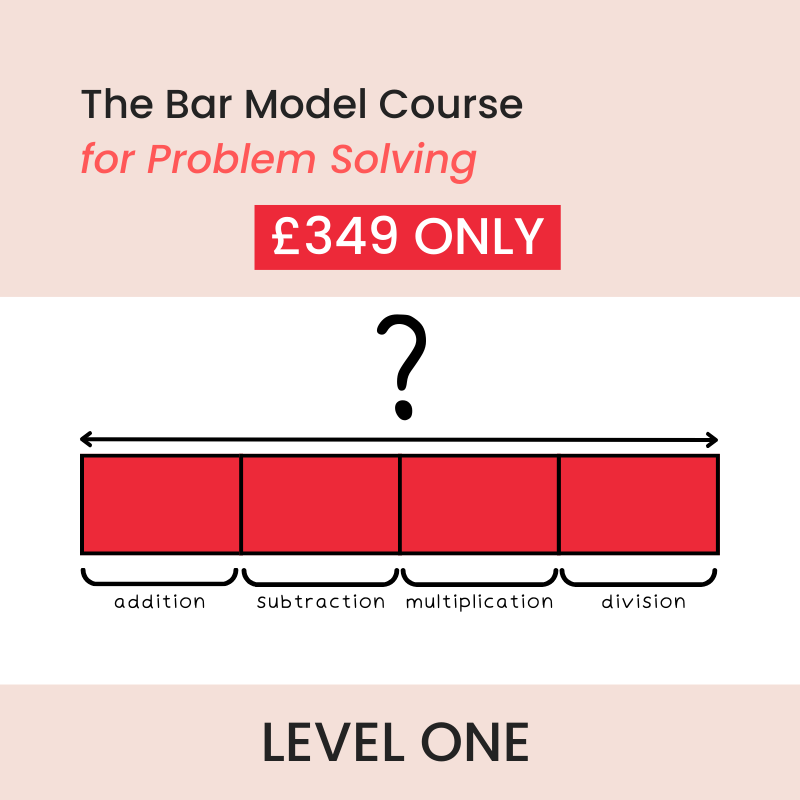 11+ Maths Problem Solving Bar Model Course Level 1