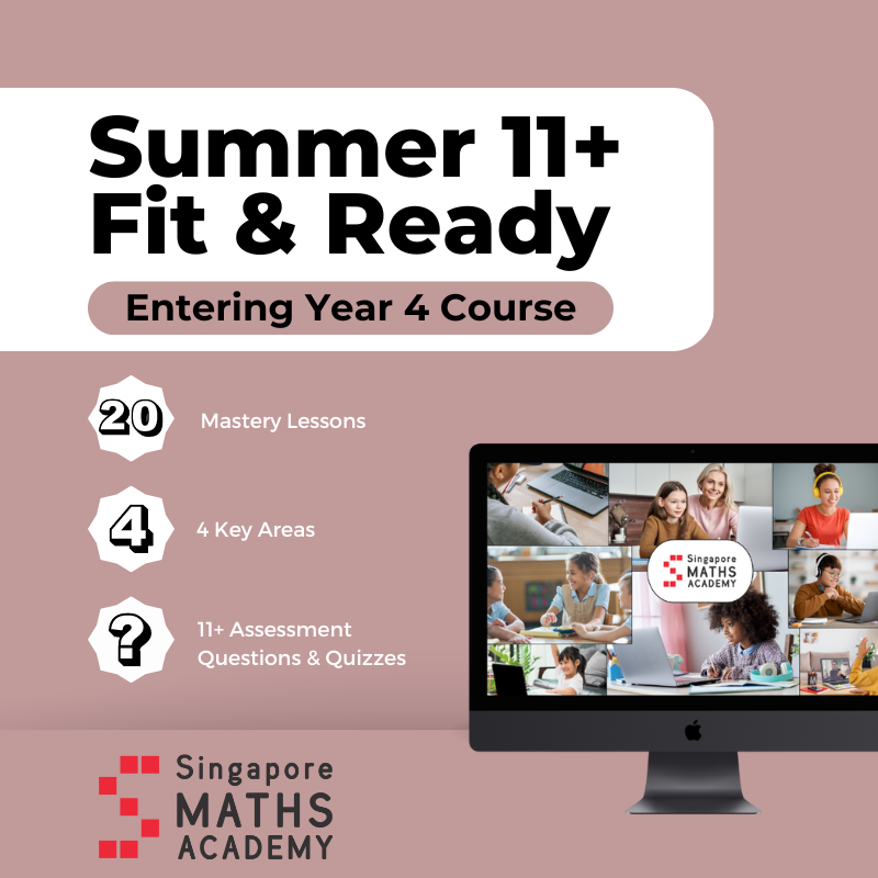 Summer 11+ Course for Year 4 students.