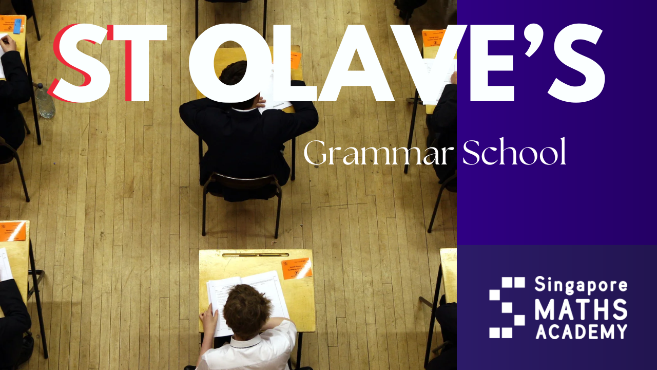 St Olave's Grammar School Maths Exam