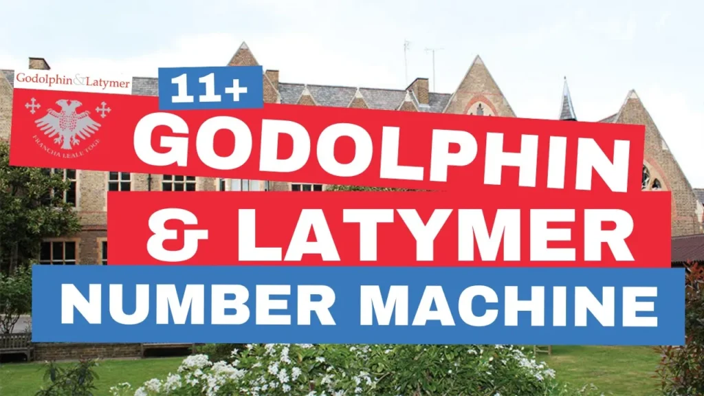 Godolphin and Latymer School 11+ Maths