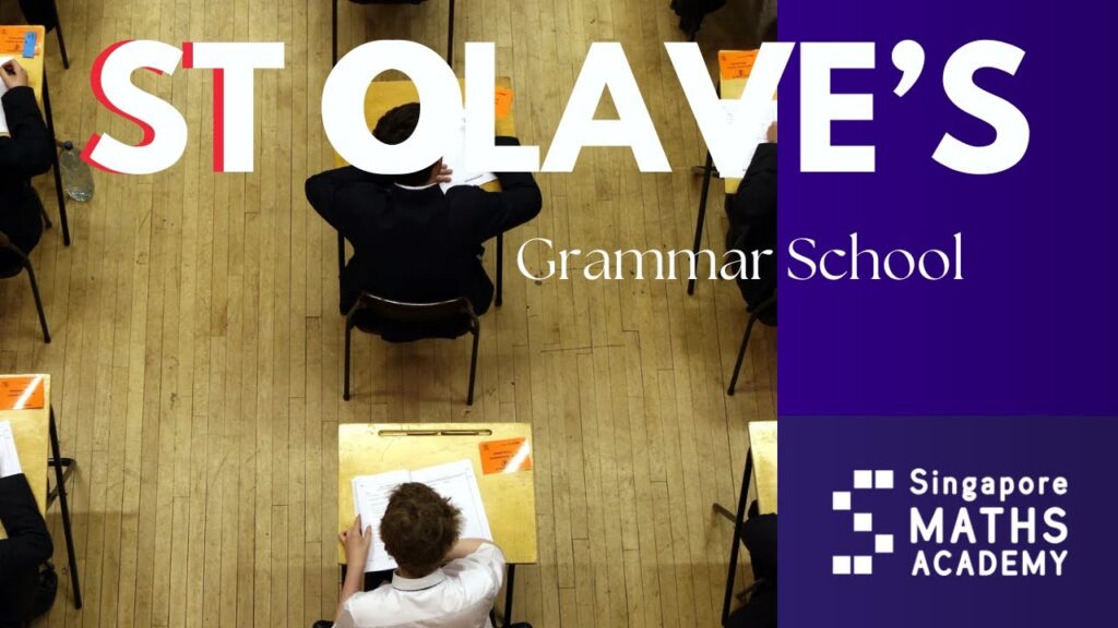 St Olave's School 11 plus maths sequences question nth term