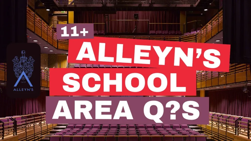 Alleyn's School Challenging Area Question