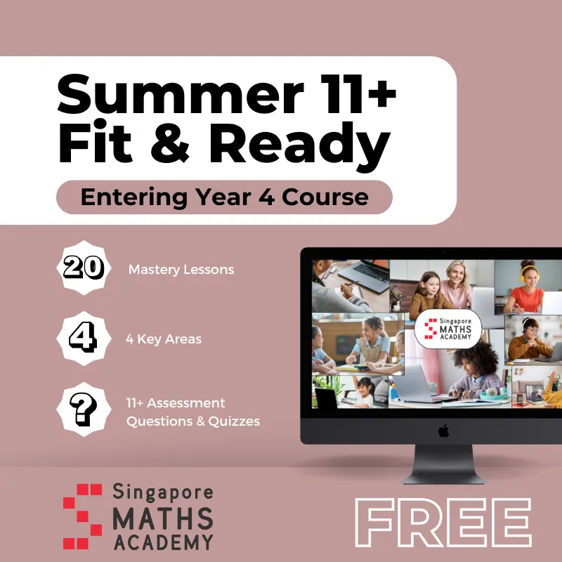 Year 4 Eleven Plus Fit & Ready Course