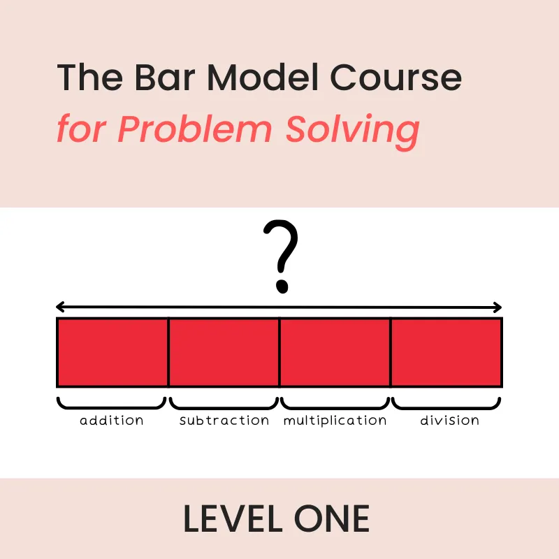 11+ Bar Model Approach (Level 1)