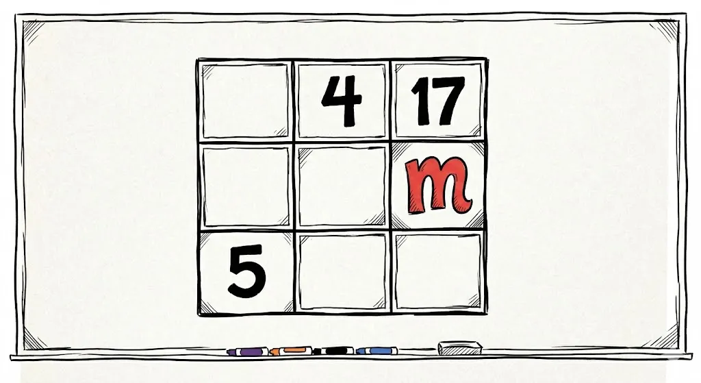 11+ Magic Squares challenging question